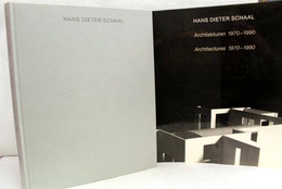 Hans Dieter Schaal : Architekturen 1970 - 1990 ; [Ausstellung In Der Galerie Der Stadt Stuttgart, 14.2. - 8.4. - Architecture