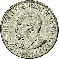 Monnaie, Kenya, Shilling, 2010, British Royal Mint, TTB, Nickel Plated Steel - Kenya