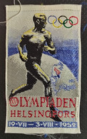 Ecusson/patch Tissus 15eme Jeux Olympiques D'été Helsinki 1952 Finlande - Habillement, Souvenirs & Autres