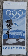 Ecusson/patch Tissus 15eme Jeux Olympiques D'été Helsinki 1952 Finlande (location De Tentes Pour Les Jeux) - Habillement, Souvenirs & Autres