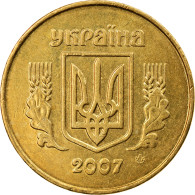 Monnaie, Ukraine, 25 Kopiyok, 2007, Kyiv, TTB, Aluminum-Bronze, KM:2.1b - Ukraine