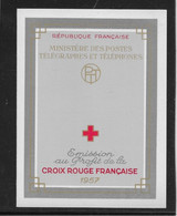 France Carnet Croix Rouge 1957 - Neuf ** Sans Charnière - TB - Croix Rouge