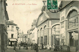 Beauvais * Rue Et Les Halles * Café * Landau - Beauvais