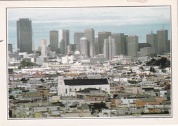 A20041 - SAN FRANCISCO THE WALLS OF THE NEW TOWN USA UNITED STATES OF AMERICA CHEUVA EXPLORER IMPRIME EN CEE - San Francisco