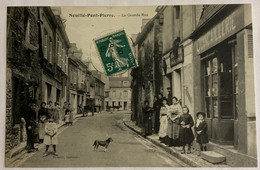 NEUILLE - Pont - Pierre. — La Grande Rue - Neuillé-Pont-Pierre