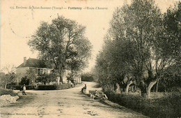 Fontenoy * La Route D'auxerre * Environs De St Sauveur * Villageois - Otros & Sin Clasificación