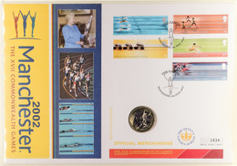 GOLDEN JUBILEE COIN COVER COLLECTION. Comprises Of 16 Coin Covers Which Include 'Manchester 2002 Commonwealth Games', '2 - Altri & Non Classificati