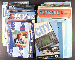 FOOTBALL PROGRAMMES. ONE PER SEASON. COVENTRY - DONCASTER. 1960 ONWARDS. Comprising Of: Coventry 60-1 To 2016-17. Includ - Altri & Non Classificati