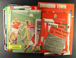 FOOTBALL PROGRAMMES. ONE PER SEASON. SWINDON - WATFORD. 1960 ONWARDS. Comprising Of Swindon 1960-1 To 2015-16. 42 Progra - Sonstige & Ohne Zuordnung
