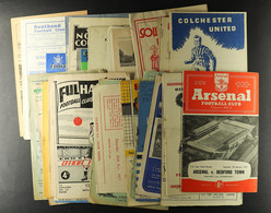 FOOTBALL PROGRAMMES. NON LEAGUE IN FAC 1950s And 1960s 1st Round Proper Onwards. Comprising Of 1950s X30, 60-1 X10, 61-2 - Sonstige & Ohne Zuordnung