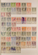 1887-1939 REVENUE STAMPS COLLECTION Incl. Internal Revenue, Consular Service, Stamp Duty, Tobacco Tax, Alcohol Tax, Grap - Autres & Non Classés