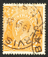 1918-23 2d Brown-orange, SG 62, Showing Cracked Electro, BW 95 (U) M, Cds Used. Cat. $600. - Sonstige & Ohne Zuordnung