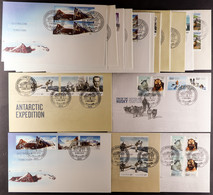 2010-14 FIRST DAY COVERS All Posted From From Davis Base, Illustrated And Unaddressed, Incl.Â 2010 Macquarie Is, 2011 Ic - Sonstige & Ohne Zuordnung