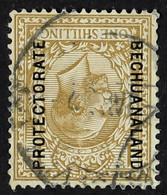 1925-27 1s Bistre-brown, Watermark Inverted, SG 98w, Fine Cds Used. Cat. Â£300. - Other & Unclassified