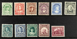 NEWFOUNDLAND - 1911 Coronation Set, SG 117/127, Never Hinged Mint. Cat. Â£275+. (11 Stamps) - Other & Unclassified