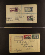 1937-55 COVERS COLLECTION All Bearing KGVI Stamps (except For A 1950 Stampless Official Cover), With Various Frankings,  - Gilbert- Und Ellice-Inseln (...-1979)