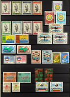 1965-77 NEVER HINGED MINT COLLECTION Includes A Lightly Duplicated Range Of Perf 13Â½ 1969-74 Definitive Variants To 250 - Kuwait