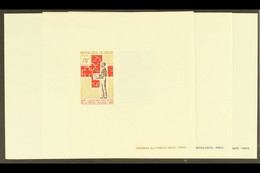 1969 Red Cross Set, Yvert 220/22, Epreuves De Luxe, Fine. (3) - Other & Unclassified