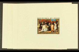 1972 Air 'Save Venice' Set, Yv 176/79, EPREUVES DE LUXE, Fine. (4) - Other & Unclassified