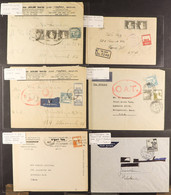 1930-49 COVERS RANGE An American Dealers Stock (P.T.S.A. $1750+) Incl. Registered, Censored, Meter Marks, Airmail Incl.  - Palästina