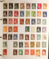 1850's-1990's Collection In An Album, With Mint Or Used Ranges, Incl. Better Miod Period, Some Colonies Etc. (Qty) - Other & Unclassified