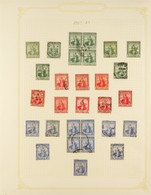 1913-60 USED COLLECTION Incl. 1913-23 Set To 5s (fault) With Many Shades, War Tax Overprints, 1921-22 Most To 6d (2), 19 - Trindad & Tobago (...-1961)