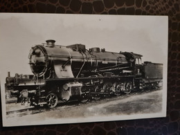 Carte Les Locomotives Françaises  ETAT C 214 Carte Photo Type Est Decapold - Matériel