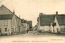 Bassou Sur Yonne * Rue De L'entrée Du Pays , Côté D'auxerre - Other & Unclassified