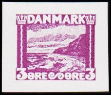 1930. DANMARK. Essay. Møns Klint. 3 øre. - JF525140 - Prove E Ristampe