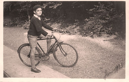 Cycle Vélo Ancien * Carte Photo * Type Modèle Marque ? * Enfant - Jeux Et Jouets