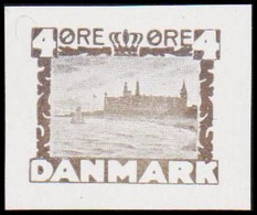 1930. DANMARK. Essay. Kronborg. 4 øre. - JF525150 - Probe- Und Nachdrucke