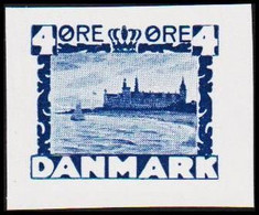 1930. DANMARK. Essay. Kronborg. 4 øre. - JF525152 - Proeven & Herdrukken
