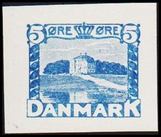 1930. DANMARK. Essay. Eremitageslottet. 5 øre. - JF525157 - Prove E Ristampe