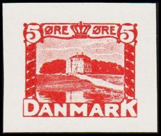 1930. DANMARK. Essay. Eremitageslottet. 5 øre. - JF525159 - Prove E Ristampe