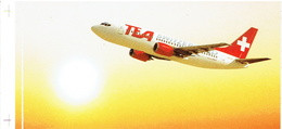 Aufkleber TEA Switzerland - Boeing 737-300 - Stickers