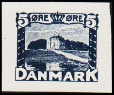 1930. DANMARK. Essay. Eremitageslottet. 5 øre. - JF525170 - Prove E Ristampe