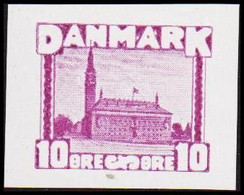 1930. DANMARK. Essay. Københavns Rådhus - City Hall. 10 øre. - JF525175 - Probe- Und Nachdrucke