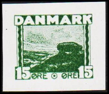 1930. DANMARK. Essay. Gravhøj - Stendysse. 15 øre. - JF525186 - Proofs & Reprints
