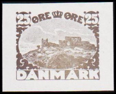 1930. DANMARK. Essay. Hammershus Bornholm. 25 øre. - JF525193 - Proofs & Reprints