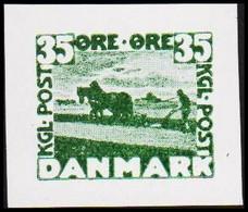 1930. DANMARK. Essay. Flovmand Med Heste. 35 øre. - JF525199 - Proeven & Herdrukken