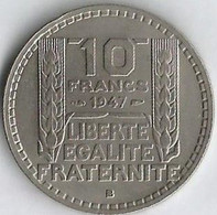 Pièce De Monnaie 10  Francs  P Turin 1947 B Super - 10 Francs