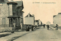 Le Croisic * Le Boulevard De L'océan * VILLAS * Landau Ancien Nounous Nourrices Pram Poussette - Le Croisic