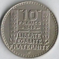 Pièce De Monnaie 10  Francs  P Turin 1949 Super - 10 Francs