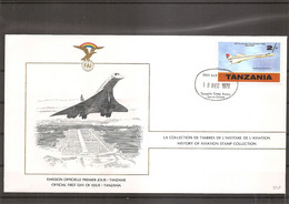 Concorde ( FDC De Tanzanie De 1978 à Voir) - Concorde