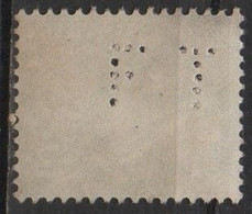 Timbre Type SEMEUSE CAMEE N° 236 Perforé F T - Used Stamps