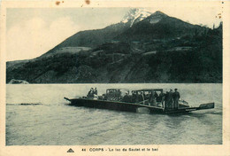 Corps * Le Lac Du Sautet Et Le Bac * Passeur - Corps