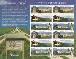 2016-ED. 5086 A 5088 EN PLIEGO PREMIUM- Arquitectura Rural. La Noria, El Cortijo Andaluz Y El Cigarral -NUEVO- - Hojas Completas
