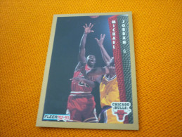 Michael Jordan Chicago Bulls NBA Basket Basketball Card Fleer 92-93 No 32 - 1990-1999