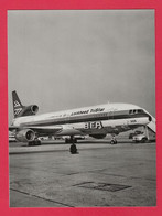 BELLE PHOTO REPRODUCTION AVION PLANE FLUGZEUG - LOCHKEED TRISTAR BEA - Aviation