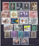 Vatican City: 24 Diff. Used, Gestempelt - Collections